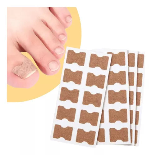 50 Parches Correctores Uñas Encarnadas